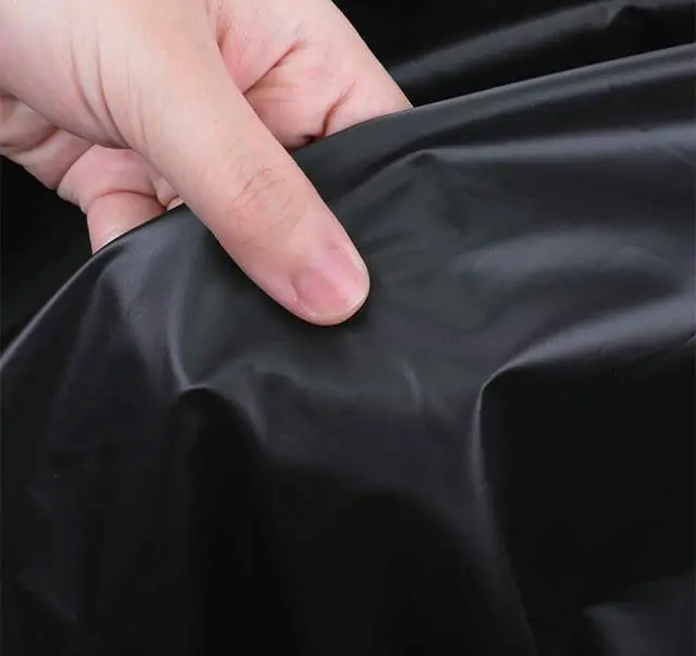 Alt view image 6 of 7 - Outdoor Daybed Cover,DxH 89x32in Waterproof Patio Sofa Covers,All Weather Protection Round Canopy Day Bed Cover,Patio Furniture Accessories Cover for Garden Sofa (Only Cover) (Black)