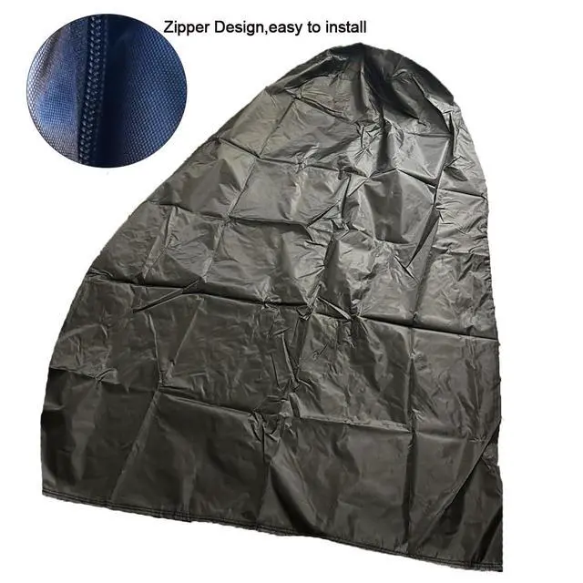 Alt view image 3 of 7 - Ball Storage Cover Ball Storage Rack Protection Full Dust Covers Basketball/Football Storage Rack Cover for Outdoor Garage Sports Equipment