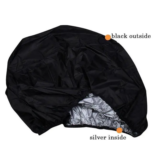 Alt view image 5 of 7 - Outdoor Lawn Tractor Cover Waterproof Universal Riding Lawn Mower Cover Patio Garden Durable UV Protection Lawn Mower Cover with Adjustable Drawstring & Storage Bag (XS: 55x26x36 inch)