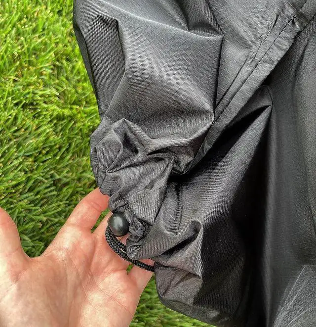 Alt view image 3 of 7 - 12FT Hammock Cover Patio Waterproof Hammock Stand Cover Outdoor Dustproof Protective Cover Furniture Cover for Garden Lawn 12 ft Hammock Frame (black, 149.3x6.7x31.4in)