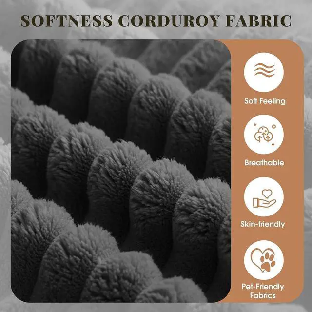 Alt view image 6 of 7 - 107'' Cloud Sectional Boneless Couches for Living Room, Modular L Shaped Couch with Deep Seat Oversized Left Facing Chaise, Memory Foam Compressed Spineless 3 Seater Sofa, Wide-Striped Grey
