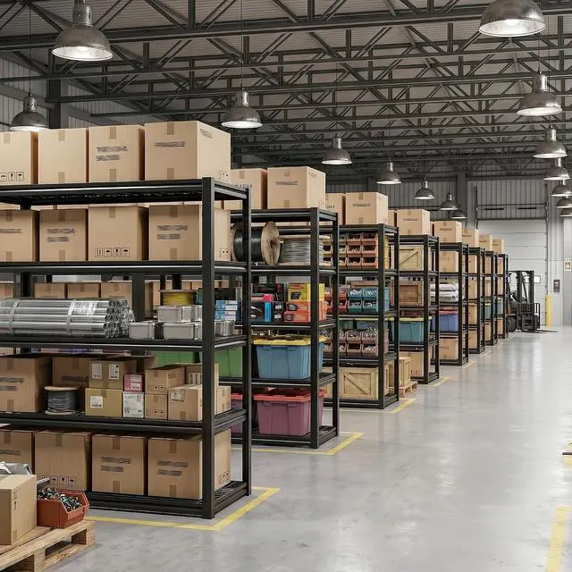 Alt view image 2 of 7 - 48.2" W Garage Shelves Load 3010Lbs for Basement Warehouse Shed Loft | 48.2" W x 24" D x 72" H, Easy Assembly, Adjustable 5-Tier, Wire Mesh Panels, Double-Layer Frame, for Home Commercial Use