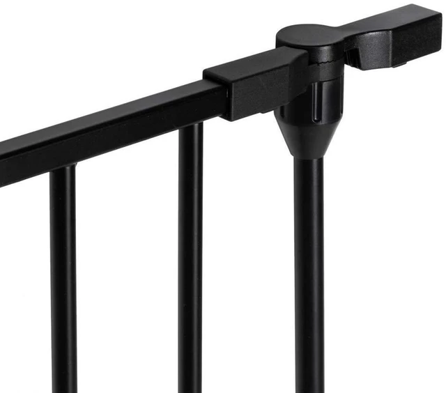 Alt view image 4 of 6 - Tall Gate One-Panel Extension, Black