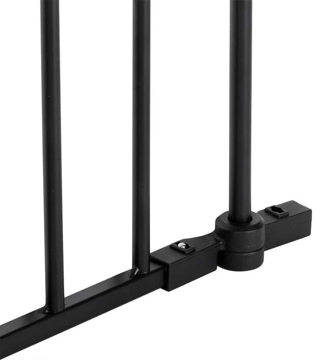 Alt view image 5 of 6 - Tall Gate One-Panel Extension, Black