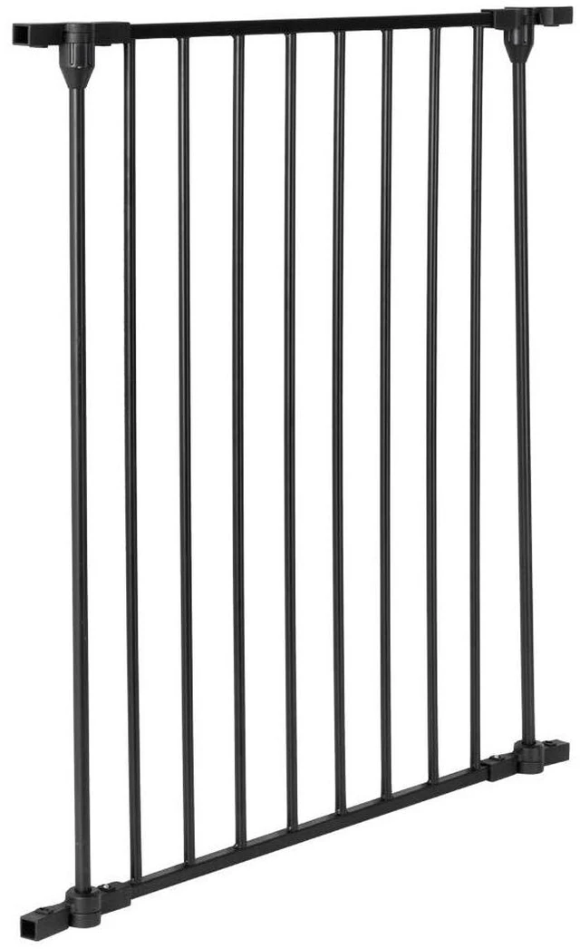 Alt view image 3 of 6 - Tall Gate One-Panel Extension, Black