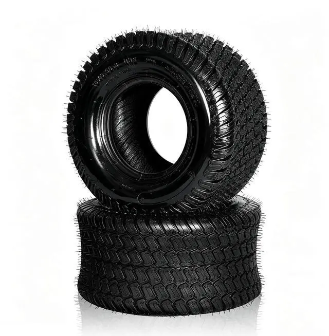 Main image of 18x9.5-8 Lawn Mower Tires(2-Pack),4PR Turf Tire Fits Most Lawn & Garden Riding Mower Tractor Golf Cart Utility Vehicles,Tubeless
