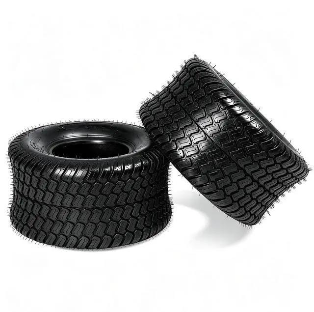 Alt view image 3 of 7 - 18x9.5-8 Lawn Mower Tires(2-Pack),4PR Turf Tire Fits Most Lawn & Garden Riding Mower Tractor Golf Cart Utility Vehicles,Tubeless