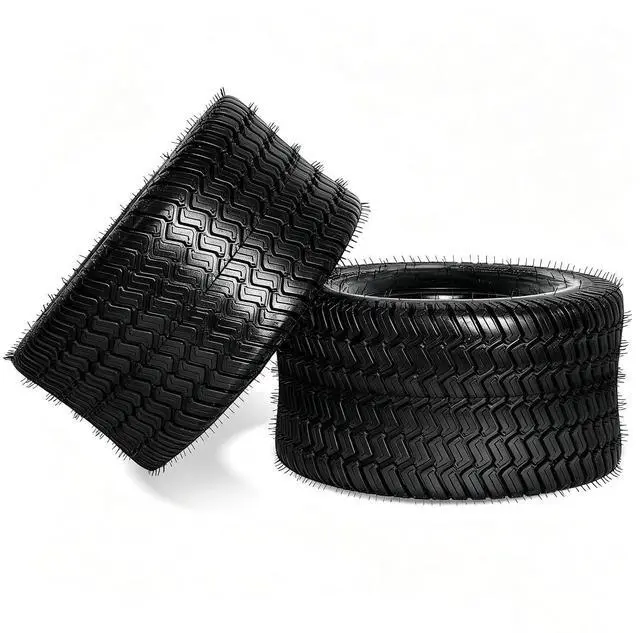 Alt view image 3 of 6 - 20x10.00-8 Lawn Mower Tires(2-Pack),4Ply Turf Tire Fits Most Lawn & Garden Riding Mower Tractor Golf Cart Utility Vehicles,20x10x8 Tubeless