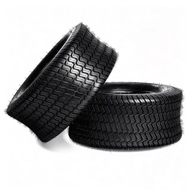 Alt view image 4 of 7 - 23x9.50-12 Lawn Mower Tires(2-Pack),4Ply Turf Tire Fits Most Lawn & Garden Riding Mower Tractor Golf Cart Utility Vehicles,24x9.5x12 Tubeless
