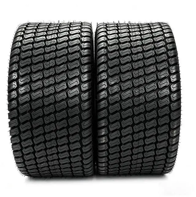 Alt view image 3 of 6 - 20x8.00-10 Lawn Mower Tires Set of 2, 4PR Turf Tire Lawn & Garden Tires, Compatible With Most Lawn & Garden Utility Vehicles, Tubeless