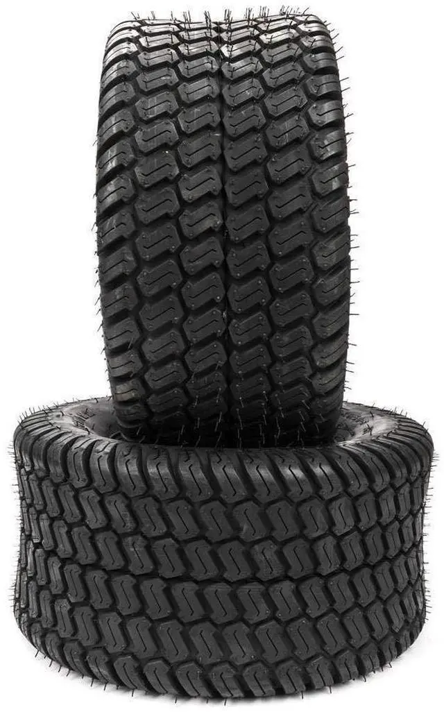 Alt view image 3 of 5 - 18x9.50-8 Lawn Mower Tires Set of 2, 4PR Turf Tire Lawn & Garden Tires, Compatible With Most Lawn & Garden Utility Vehicles, Tubeless