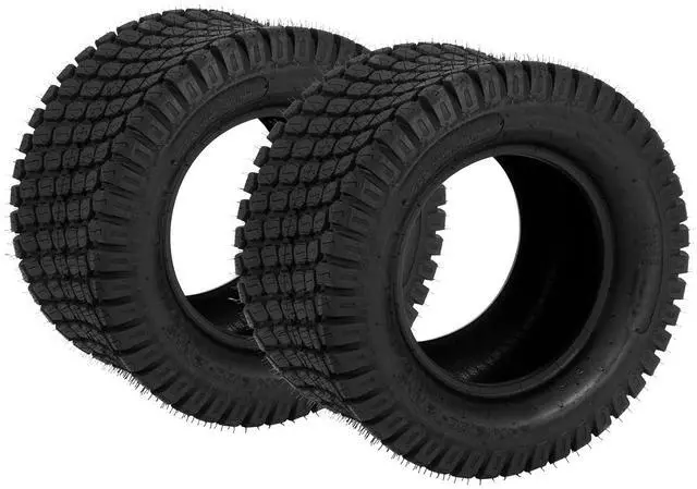 Alt view image 2 of 5 - 24x12.00-12 Lawn Mower Tires Set of 2, 8PR Turf Tire Lawn & Garden Tires, Compatible with Most Lawn & Garden Utility Vehicles, Tubeless