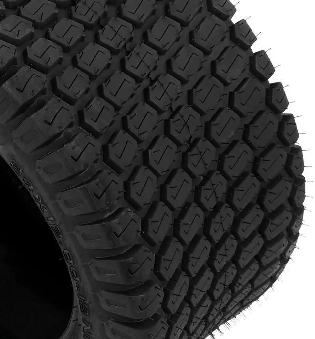 Alt view image 5 of 5 - 24x12.00-12 Lawn Mower Tires Set of 2, 8PR Turf Tire Lawn & Garden Tires, Compatible with Most Lawn & Garden Utility Vehicles, Tubeless
