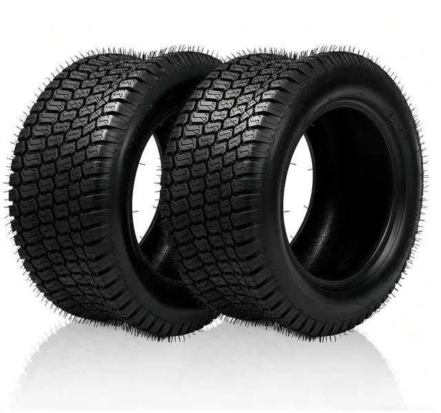 Alt view image 3 of 6 - 20x10.00-10 Lawn Mower Tires Set of 2, 4PR Turf Tire Lawn & Garden Tires, Compatible With Most Lawn & Garden Utility Vehicles, Tubeless