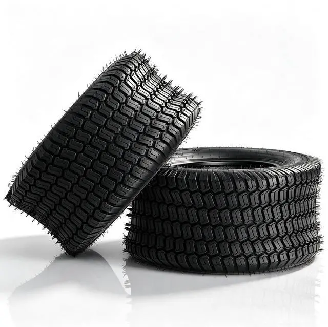 Main image of 18x8.50-10 Lawn Mower Tires Set of 2, 4PR Turf Tire Lawn & Garden Tires, Compatible With Most Lawn & Garden Utility Vehicles, Tubeless