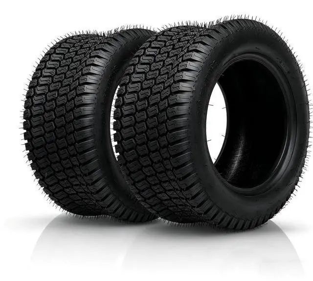 Alt view image 2 of 6 - 18x8.50-10 Lawn Mower Tires Set of 2, 4PR Turf Tire Lawn & Garden Tires, Compatible With Most Lawn & Garden Utility Vehicles, Tubeless