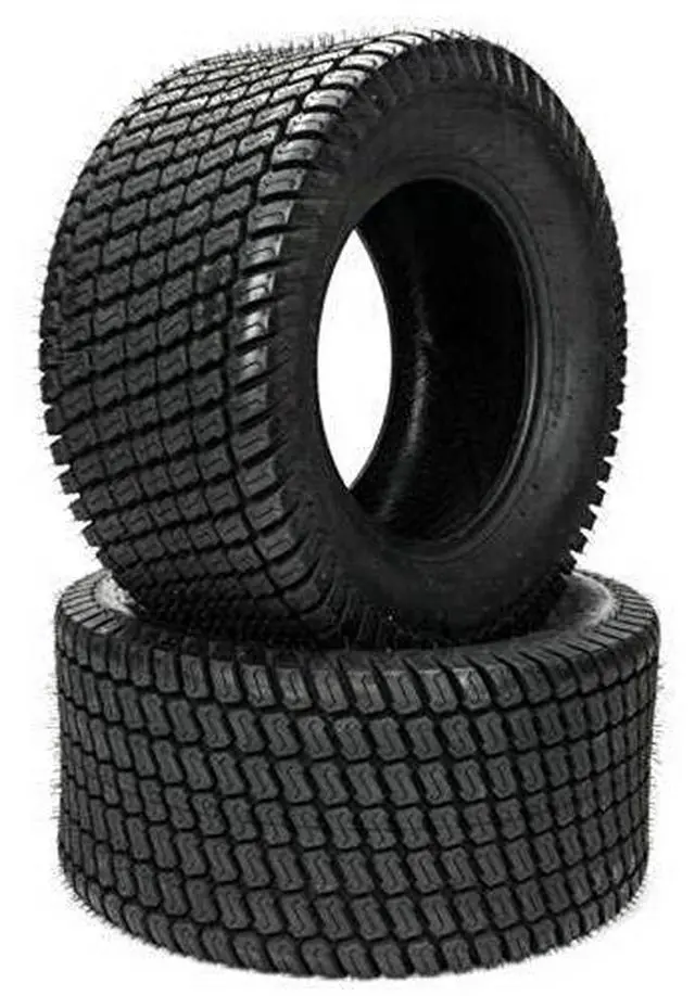 Main image of 24x12.00-12 Lawn Mower Tires Set of 2, 6PR Turf Tire Lawn & Garden Tires for Garden Tractor Riding Mower, Tubeless