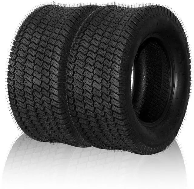 Alt view image 2 of 5 - 23x9.50-12 Lawn Mower Tires Set of 2, 4PR Turf Tire Lawn & Garden Tires, Compatible With Most Lawn & Garden Utility Vehicles, Tubeless