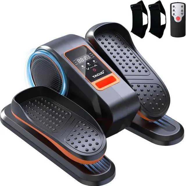 Main image of Under Desk Elliptical Machine, Electric Leg Exerciser as Seen on TV for Senior, Quiet Portable Seated Pedal Exerciser Machine with Remote Control, 12 Adjustable Speeds for Home Office