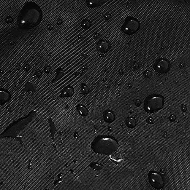 Alt view image 7 of 7 - SUNSURE Floor Fans Cover 57x29in Electric Fan Dust Cover Waterproof Dustproof Cover Fans Protection for Floor Pedestal Stand Fans (Black)