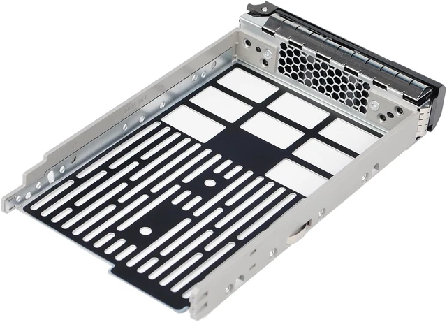 Alt view image 4 of 5 - 2 Pack Hard Drive Tray Caddy KG1CH 0KG1CH HDD Caddy 3.5 SSD Tray Hard Drive Bracket Compatible for Dell PowerEdge R430 R530 R630 R730 T430 T630 T440 R420 R520 R620 R720 T420 T620 R710 T610