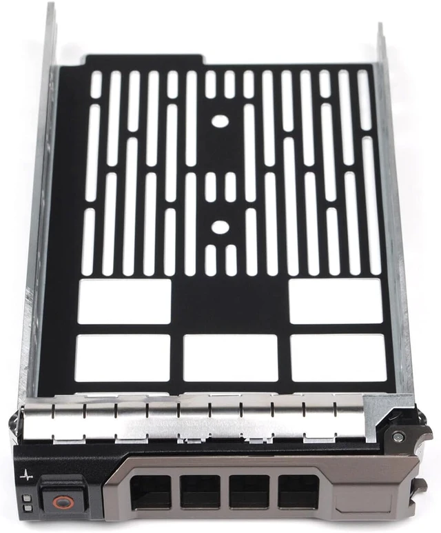 Alt view image 4 of 7 - 2-Pack Hard Drive Tray Caddy 3.5 SSD Caddy F238F 0F238F SAS SATA Hard Drive Bracket Compatible for Dell Poweredge T330 T430 T630 R230 R330 R430 R530 R630 R730 R730XD R930