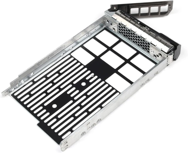 Alt view image 7 of 7 - 2-Pack Hard Drive Tray Caddy 3.5 SSD Caddy F238F 0F238F SAS SATA Hard Drive Bracket Compatible for Dell Poweredge T330 T430 T630 R230 R330 R430 R530 R630 R730 R730XD R930