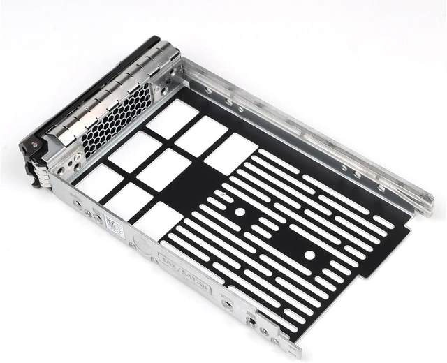 Alt view image 6 of 7 - 2-Pack Hard Drive Tray Caddy 3.5 SSD Caddy F238F 0F238F SAS SATA Hard Drive Bracket Compatible for Dell Poweredge T330 T430 T630 R230 R330 R430 R530 R630 R730 R730XD R930