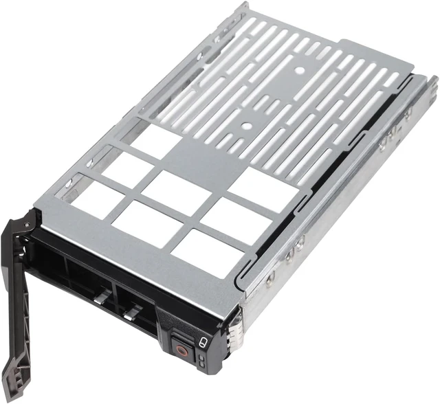Alt view image 5 of 7 - 2-Pack Hard Drive Tray Caddy 3.5 SSD Caddy F238F 0F238F SAS SATA Hard Drive Bracket Compatible for Dell Poweredge T330 T430 T630 R230 R330 R430 R530 R630 R730 R730XD R930
