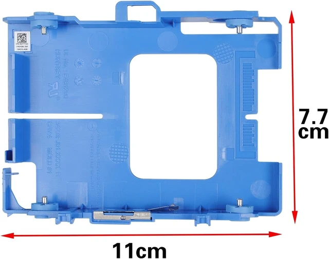 Alt view image 2 of 5 - Hard Drive Tray Caddy DYTGC SSD Bracket 2.5 Hard Drive Bracket Compatible with Dell Precision T3260 and Dell Optiplex 7010 3000 7000 MFF Micro