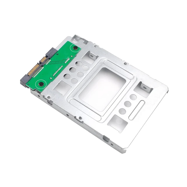 Alt view image 2 of 5 - 2.5 to 3.5 Hard Drive Adapter SSD, 654540-001 Hard Drive Caddy Adapter Compatible with All HP Dell IBM 3.5" 651314-001 F238F X7K8W 774026-001 SM17A06251 SAS SATA Hard Drive
