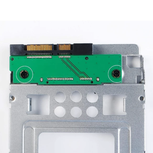 Alt view image 3 of 5 - 2.5 to 3.5 Hard Drive Adapter SSD, 654540-001 Hard Drive Caddy Adapter Compatible with All HP Dell IBM 3.5" 651314-001 F238F X7K8W 774026-001 SM17A06251 SAS SATA Hard Drive