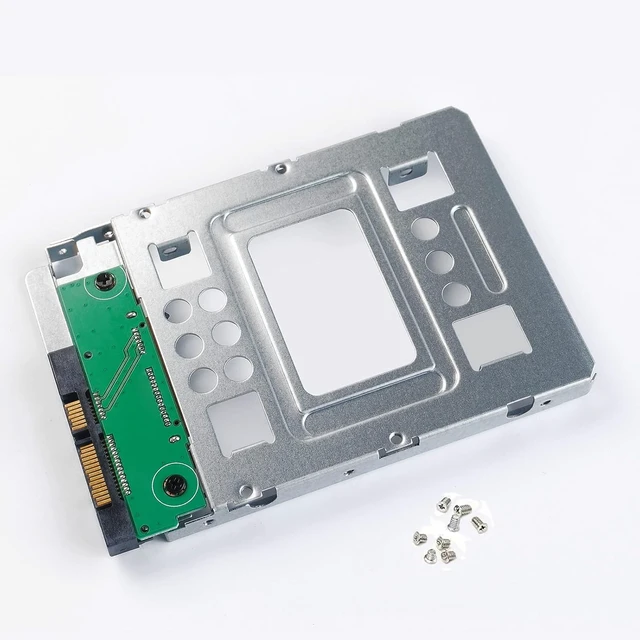 Alt view image 4 of 5 - 2.5 to 3.5 Hard Drive Adapter SSD, 654540-001 Hard Drive Caddy Adapter Compatible with All HP Dell IBM 3.5" 651314-001 F238F X7K8W 774026-001 SM17A06251 SAS SATA Hard Drive