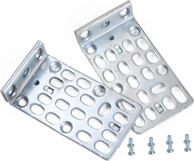 Alt view image 2 of 3 - Rack Mount Kit for Cisco 2960 2960S 3750 3750G 3560 3560G Series