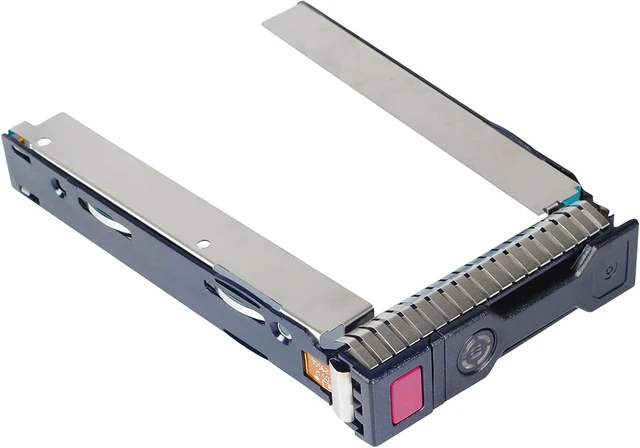 Alt view image 4 of 4 - 2-Pack Hard Drive Tray Caddy 3.5 SSD Caddy 651314-001 Hard Drive Bracket Compatible with HP ProLiant BL460c BL465c BL660c DL160 DL360e DL380p DL560 ML350p Gen8 BL460c DL180 DL360 DL380 ML350 Gen9