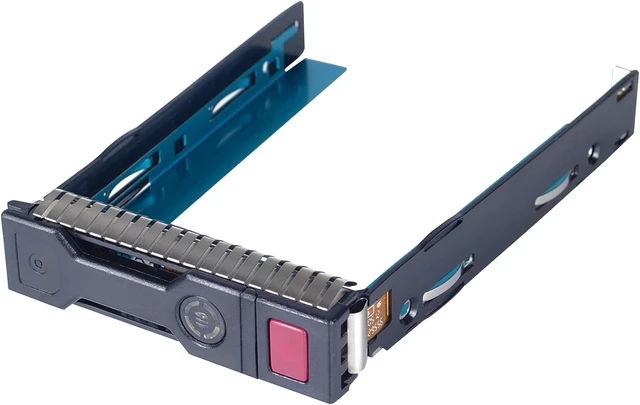 Alt view image 2 of 4 - 2-Pack Hard Drive Tray Caddy 3.5 SSD Caddy 651314-001 Hard Drive Bracket Compatible with HP ProLiant BL460c BL465c BL660c DL160 DL360e DL380p DL560 ML350p Gen8 BL460c DL180 DL360 DL380 ML350 Gen9