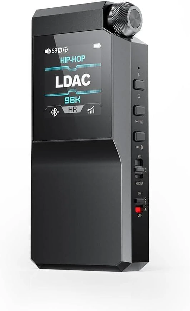 Main image of FiiO BTR17 Bluetooth 5.4 USB DAC AMP with LDAC, aptX Lossless. Dual ES9069Q, 10-Band PEQ, THX AAA 78+amps 3.5mm Unbalanced & 4.4mm Balanced (Black)