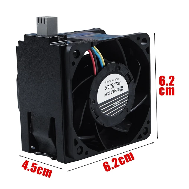 Alt view image 3 of 5 - Black CPU Air Cooler 4VXP3 Y3WXP Cooling CPU Cooler Compatible with Dell Poweredge R740 R740xd R7425 Sever, Low Noise & Easy Installation