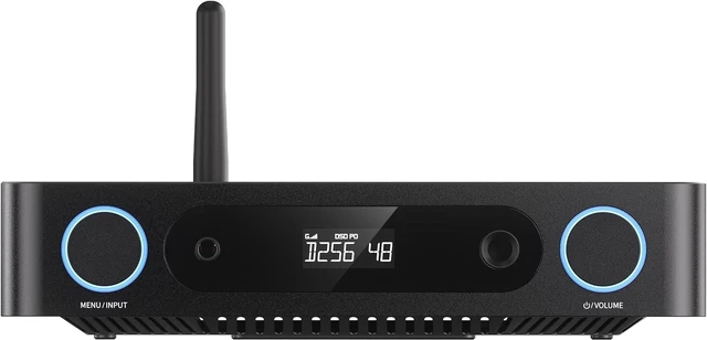 Alt view image 3 of 7 - FiiO K13 R2R Desktop DAC & Headphone Amp, High-Fidelity 24Bit R2R DAC, Powerful 2400mW Output, LDAC Bluetooth Streaming, Dual Power Supply, 10-Band PEQ, Balanced XLR & RCA Audio Output (Black)
