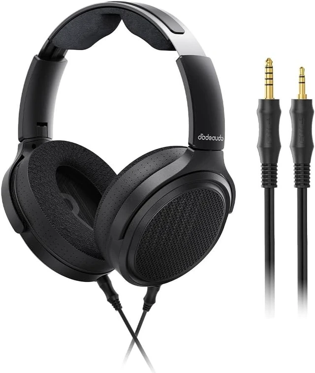 Main image of FiiO JT7 Over-Ear Planar Magnetic Headphones, 95x86mm Planar Driver, 3µm Ultra-Thin Diaphragm, Foldable Lightweight Design, Detachable 4.4mm/3.5mm Cable for Audiophiles (Black)