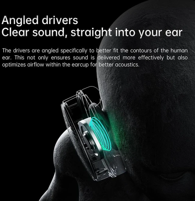 Alt view image 4 of 7 - FiiO JT3 Over-Ear Open-Back Headphones, 50mm Dynamic Driver, PEK+PU Composite Diaphragm, Detachable 3.5mm Cable with Mic for Music & Gaming (Black) silver