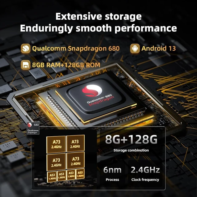 Alt view image 5 of 7 - FiiO M33 R2R Portable HiFi Music Player, Snapdragon 680, 8GB RAM + 128GB Storage, True R2R DAC, XMOS XU316 USB Audio, 1100mW Balanced Output, AUTO EQ, 5.5 Full HD Display (Black)