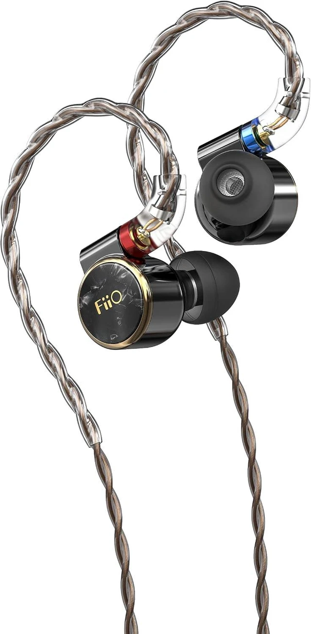 Main image of FIIO FD3 PRO Earphones in-Ear Earbuds High Resolution 1DD Deep Bass Detachable MMCX Connector with 2.5/3.5/4.4mm Plugs DLC Black