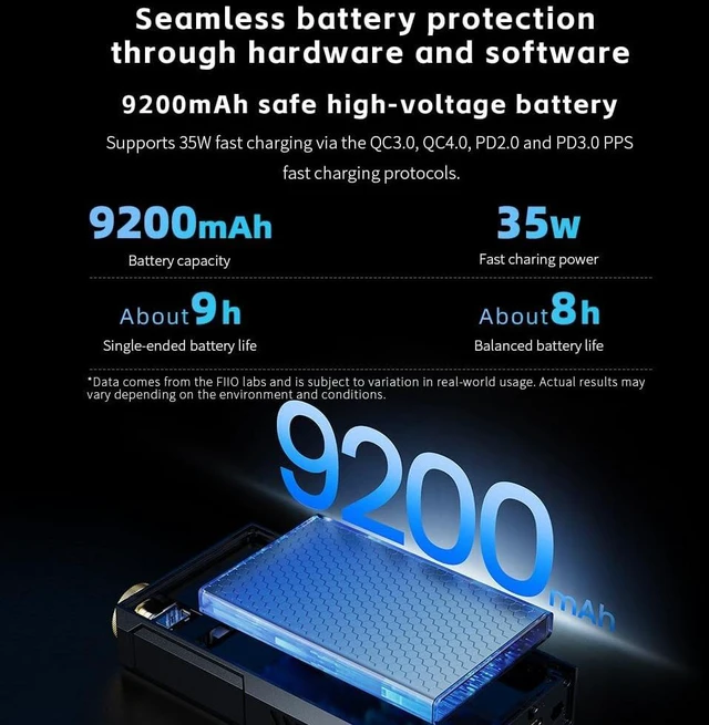 Alt view image 4 of 7 - FiiO M27 Android HiFi Music Player, Dual ES9039SPRO DACs, 8GB+256GB with Dual microSD, 5000mW Balanced Amp, 3.5/4.4/6.35mm Outputs, LDAC/aptX Lossless, 31-Band PEQ(Aluminum Alloy Edition)