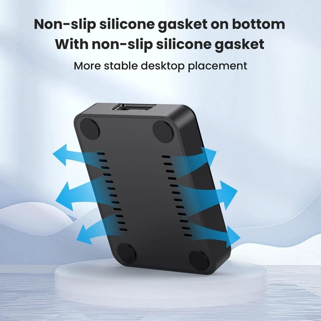 Alt view image 6 of 7 - NVMe & SATA M.2 Reader/Writer, M.2 SSD to USB-A/C Reader Adapter Compatible with (M Key, B+M Key) NVMe and SATA NGFF SSD Dock, Size for 2280 2260 2242 2230 Portable Plastic Enclosure