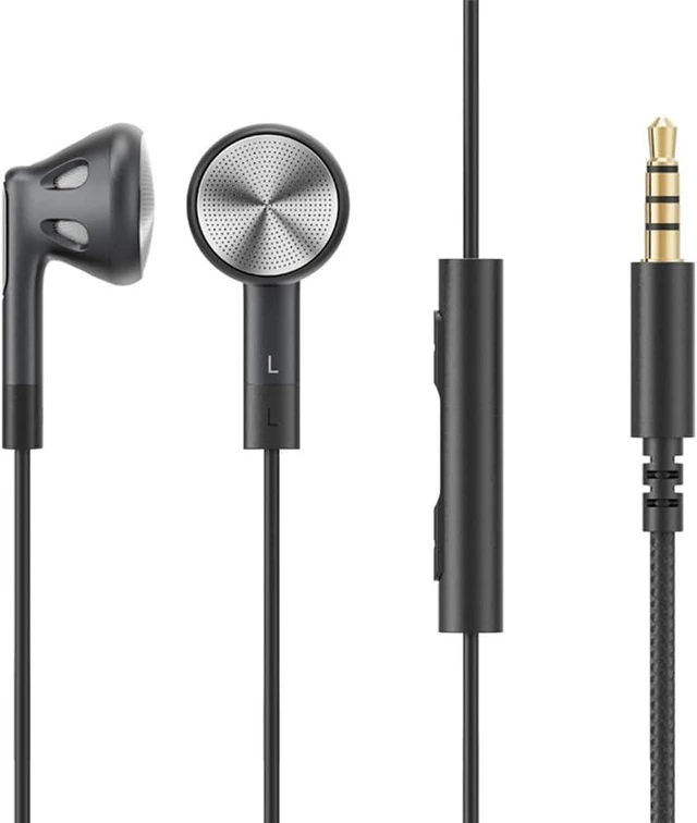 Main image of FiiO FF1 3.5mm HiFi Music Wired Bass Earbud 14.2mm Dynamic HD Microphone Earphone for Gaming Meeting Video (Black)