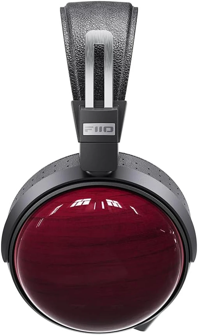 Alt view image 4 of 7 - FiiO FT13 Audiophile Closed-Back Headphones, 60mm Large Dynamic Driver with W-Shaped Wool & Nano Wood Fiber Diaphragm, Premium Purpleheart Wood Design, Furukawa Copper Hybrid Cable(Purple) black