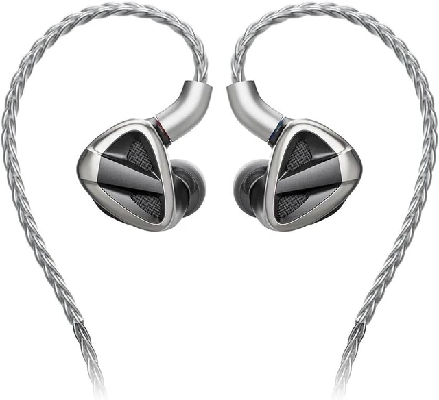 Main image of FiiO FH19 HiFi IEM Earphone| 2 Dynamic+ 6 BA Hybrid Driver IEM, Detachable MMCX Headphone Cable for Musician Audiophile