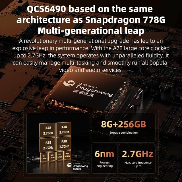 Alt view image 3 of 7 - FiiO M27 Android HiFi Music Player, Dual ES9039SPRO DACs, 8GB+256GB with Dual microSD, 5000mW Balanced Amp, 3.5/4.4/6.35mm Outputs, LDAC/aptX Lossless, 31-Band PEQ(Titanium Alloy Edition)