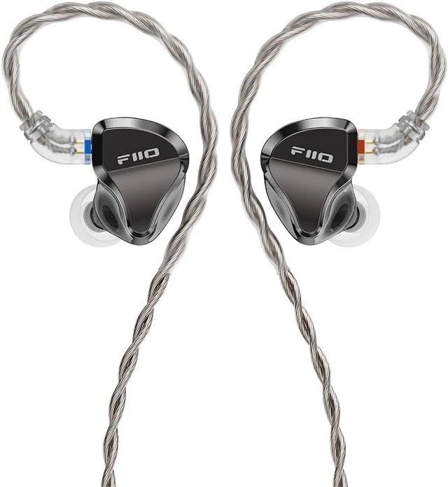 Main image of FiiO/JadeAudio JH5 1DD+4BA Hybrid 5 Drivers HiFi in-Ear Monitors Earphone, Detachable 0.78mm 2 Pin Cable 3.5mm Plug for Audiophile/Musician (Black)